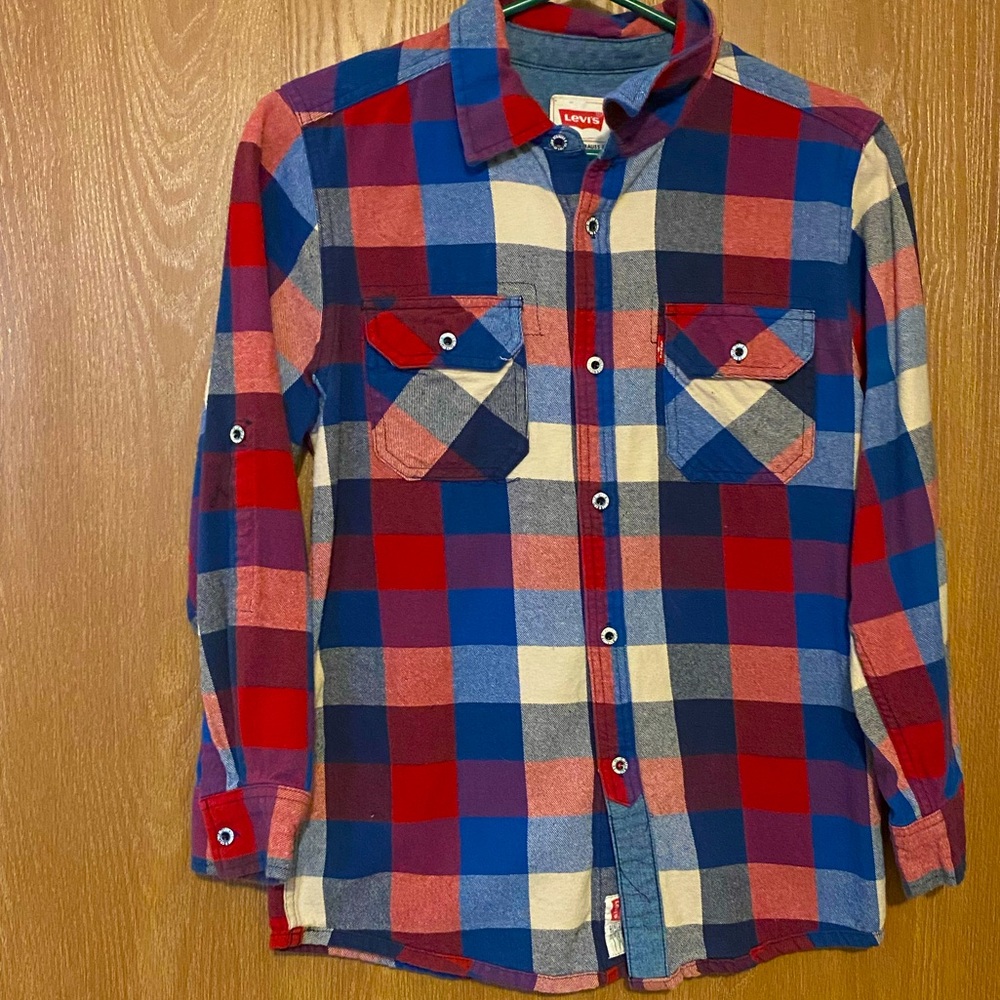 3 FOR $20 boys Levi’s flannel top
